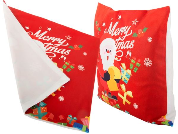 Housse de coussin de noël 45x45 pour noël cadeaux mickey de noël