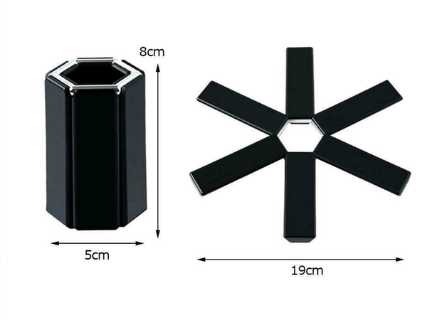 Držalo za vroče lonce zložljiva ponev 19cm