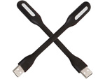 Silicona flexible usb lámpara para ordenador portátil ordenador portátil 6 led fuerte