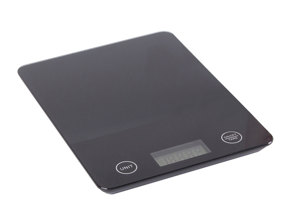 Elektronische küchenwaage lcd 5kg glas genau