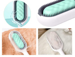 Brosse à poils de chien en silicone 3 en 1 pour le lavage des poils de chat