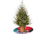 SAPIN DE NOËL MAT COUVERTURE DE NOËL EMBALLAGE CADEAU ROND