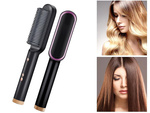Hair straightener hair straightening brush