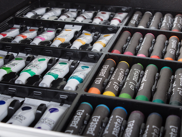 Набор художника для рисования в кейсе 145 шт.