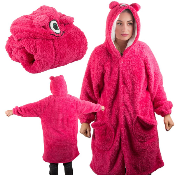 Teplá nadrozmerná prikrývka mikina xl hrubá 2v1 kožušinová prikrývka mikina s kapucňou hrubá