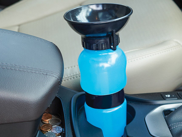 Botella de viaje cuenco para perro 0,5l