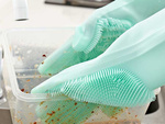 Gants de vaisselle gants de cuisine en silicone