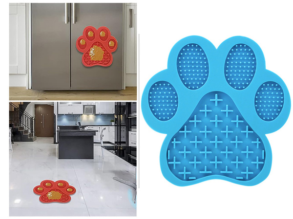 Plateau anti-stress tapis à lécher pour patte de chien