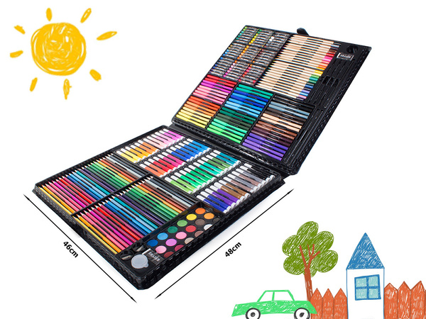 Set de pictură artistică în cutie 288 buc