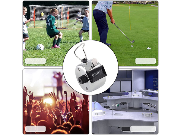 Contor pedometru mecanic cu clicker manual