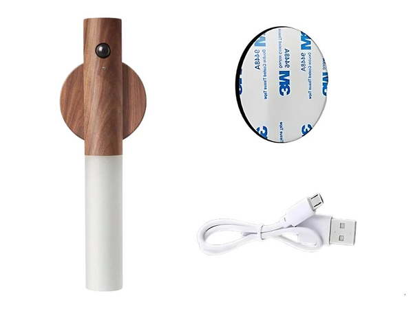 Led svietidlo teplé nástenné svietidlo s detektorom pohybu nástenný magnet