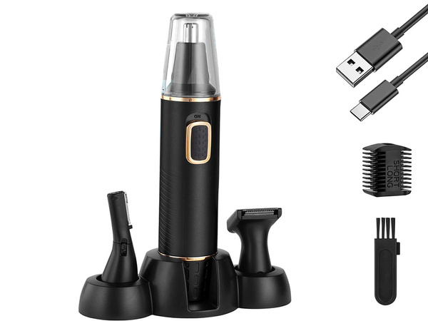 Ureche nas trimmer păr remover sprânceană aparat de ras 3in1 condus