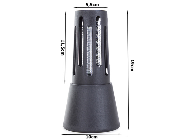 Insecticide lamp for mosquitoes insects flies uv effective 5w quiet brush