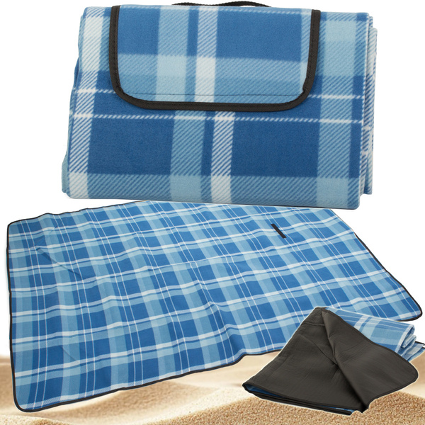 Water resistant plain plain picnic block large with insulation xxl 150x200cm