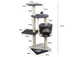 Drapak dla kota drzewo domek legowisko wieża 111cm