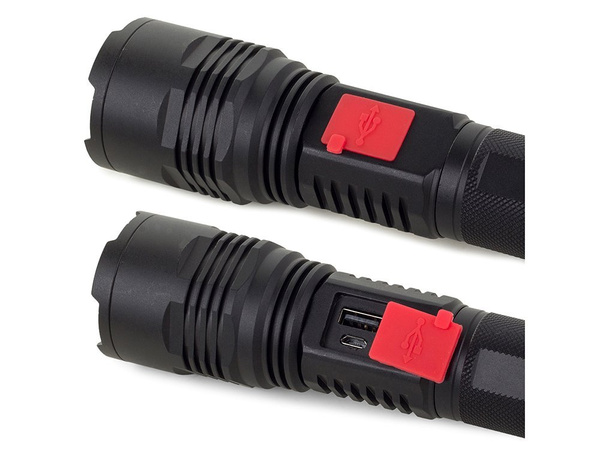 Torche tactique bailong cree led usb xml-l t6