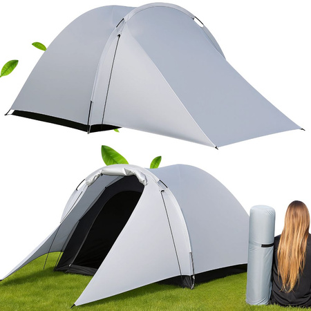 Cort pentru 3 persoane camping turistic capac vestibul