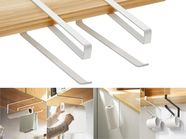 Portarrollos de papel de cocina slip-on metal loft mate