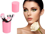 Profesionální sada štětců na make-up 12 pouzder