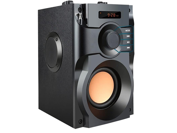 DRAHTLOSER BLUETOOTH-LAUTSPRECHER TRAGBARES MOBILRADIO FERNBEDIENUNG DISPLAY