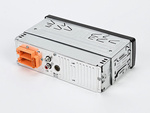 Автомобильное радио bluetooth usb aux sd 1-din спикерфон пульт дистанционного управления