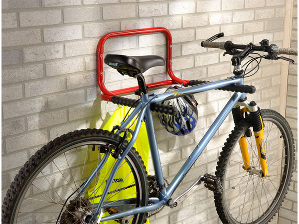 Hanger hook double tool holder workshop bicycle to garage