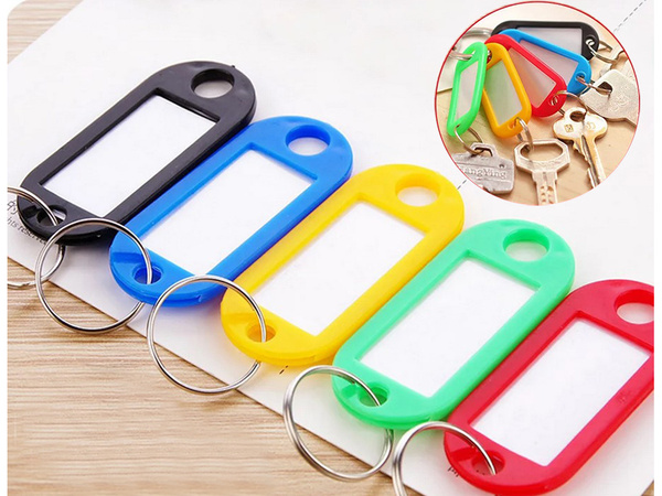 Key ring key tag 100 pcs