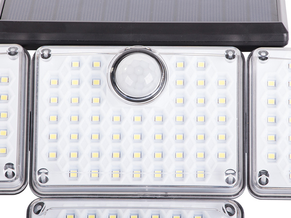 Sončna svetilka 181 led s senzorjem gibanja v mraku + daljinski upravljalnik vrtna ulična svetilka