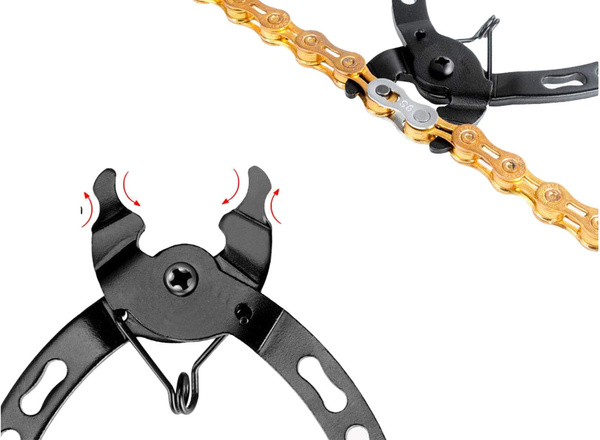 Alicates llave para desatornillar pinzas de cadena de bicicleta