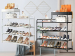Pantof rack 5 niveluri pantof rack metal organizator cabinet cu raft
