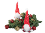 Christmas gnome christmas gnome under christmas tree