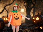 Dýňový kostým převlek halloweenský kostým dýně