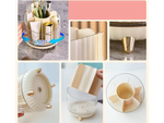 Organizator cosmetice bijuterii rotativ 360 pentru machiaj perii sicriu