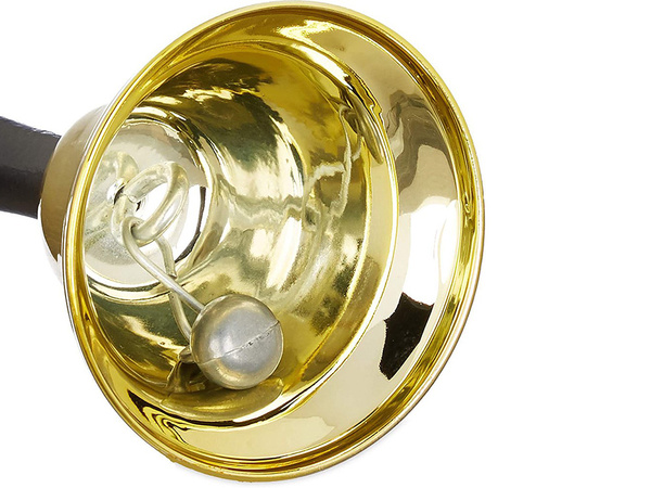 Heilige glocke metall gold dekoration