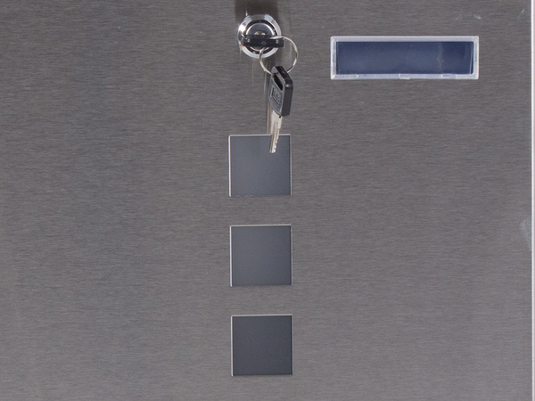 Letterbox newspaper mail with tube steel