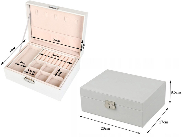 Organizátor rakvy šperkovnica elegantný box na kľúče