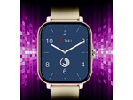Smartwatch dámske hodinky pánske hodinky s gumovým remienkom športové bluetooth hovory
