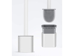 Escobilla de silicona para el baño wc