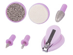 Nail art design manichiura pedichiura dryer 7-in-1 set de accesorii