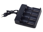 4x 18650 led aku laadija