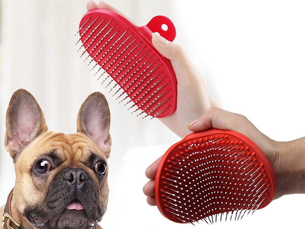 Cepillo para peinar pelo de perro peine masajeador suave para gatos