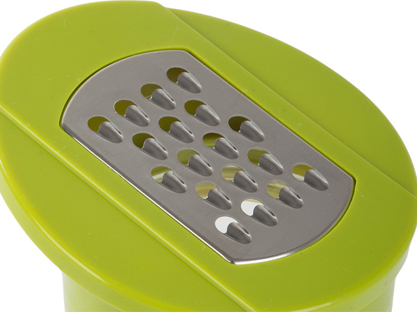 Râpe à légumes 4en1 trancheur déchiqueteur aimant inserts interchangeables poignée