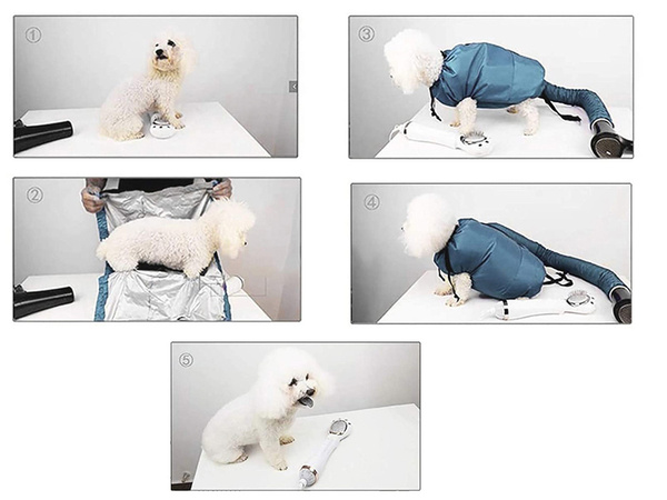 Hišni pes sušilec pihalnik vrečko vrečko