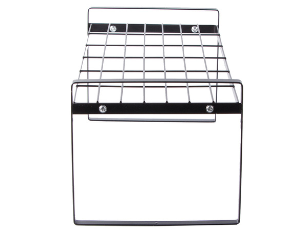 METALLIST RIIUL ÜHEKORRUSELINE KÖÖGI ORGANISEERIJA STEND MUST KÖÖGI JAOKS