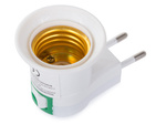 Adaptateur ampoule adaptateur interrupteur 230v e27