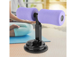 Leg bracket for abdominal exercises suction cup
