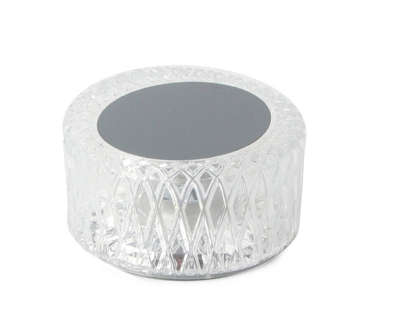 Lampe de table en cristal led rgb telecommande usb