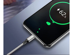 3v1 usb kábel pre telefón lightning kábel iphone micro usb typ-c 1,2 m