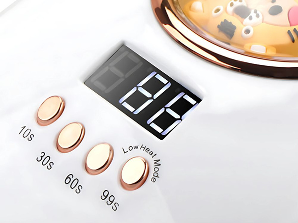 Uv led nail lamp for hybrid gels 268w 57 diode powerful dual led