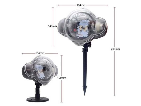 CHRISTMAS LED DISCO BALL RGB PROJECTOR